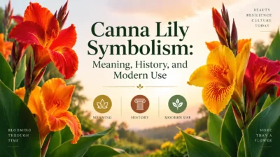 Canna Lily Symbolism