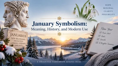 January Symbolism