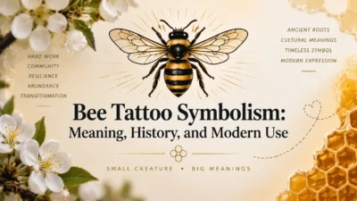 Bee Tattoo Symbolism